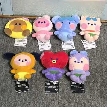 BT21 minini 봉제 인형 마스코트 전종 세트