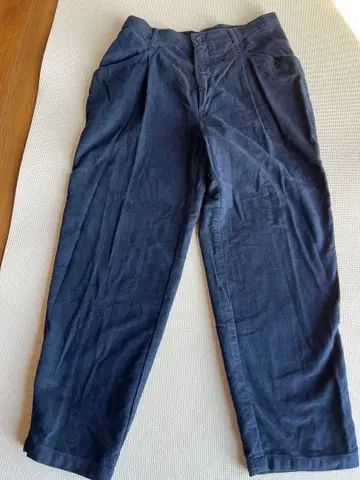 90s 이탈리아제 sisley 원턱 몰스킨 커스텀