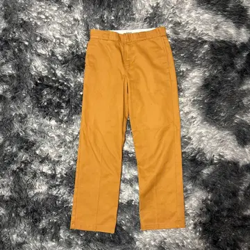Dickies 874 오리지널 핏 워크 팬츠 브라운 32