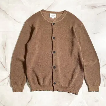 A19208 새상품급 스틸 바이 핸드 21SS 와시 혼방 가디건 46
