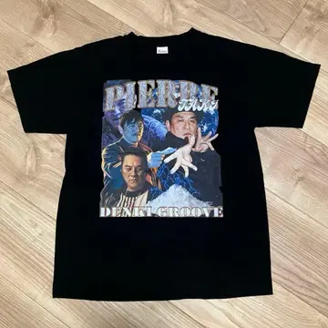 피에르 타키 전기 그루브 rap tee 블랙 S