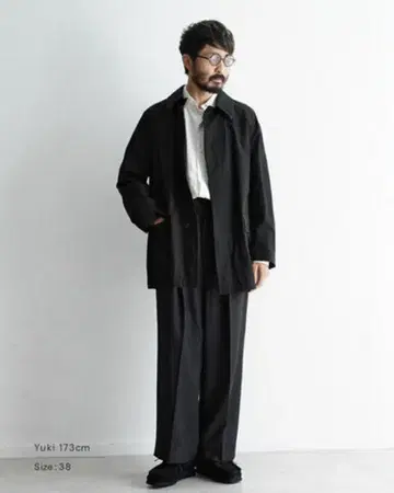 KAPTAIN SUNSHINE 자켓 블랙 사이즈 38