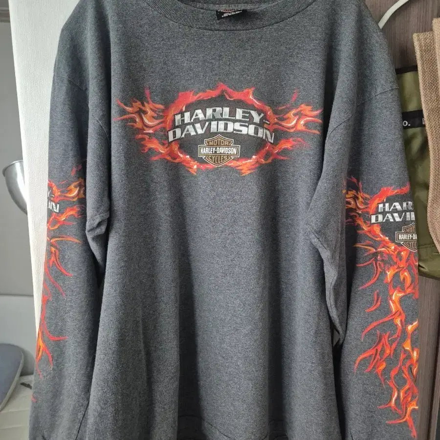 할리데이비슨 00s made in usa 롱슬리브