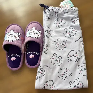 치이카와 (먼작귀) 모몽가 시마무라 슬리퍼 룸팬츠