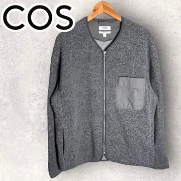 COS 코스 플리스 보아 자켓