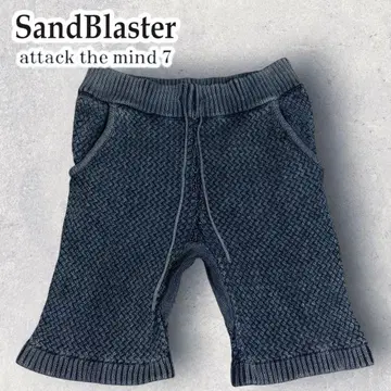 Sand Blaster attack the mind 7 니트 인디고