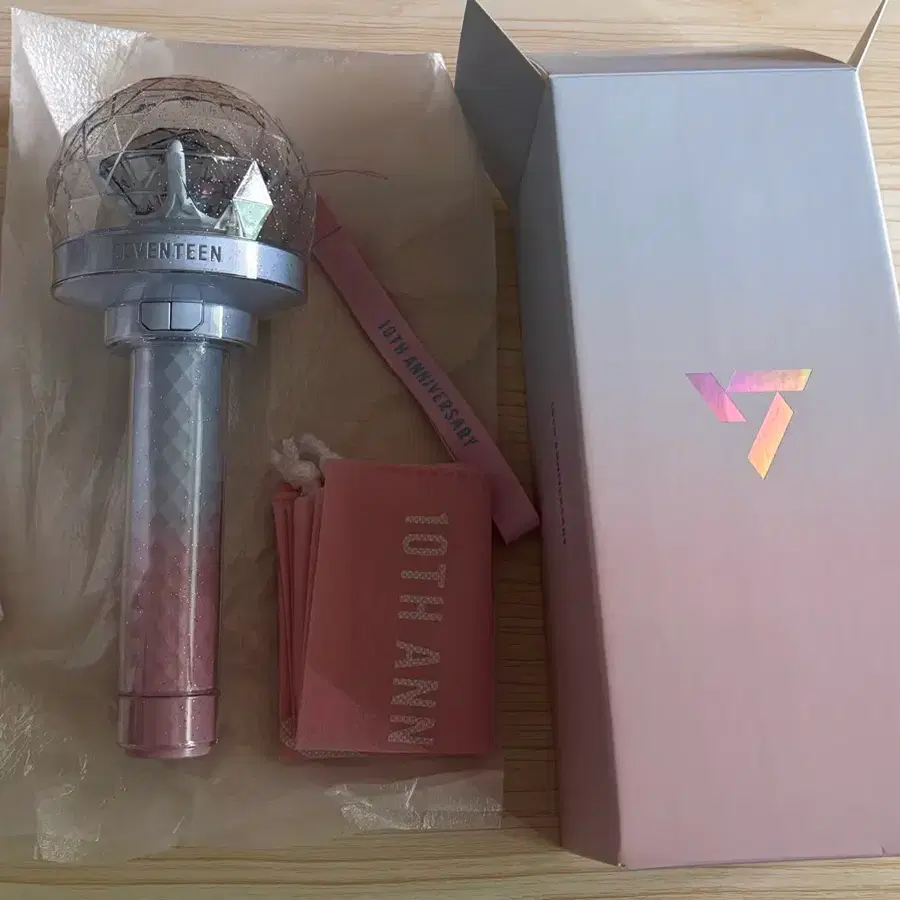 세븐틴 응원봉 캐럿봉 ver3 10주년