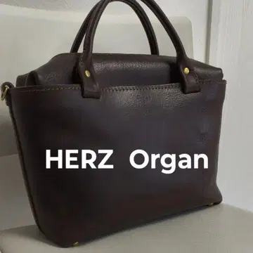 HERZ Organ 가죽 숄더백
