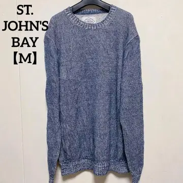 ST. JOHN'S BAY [ M ] 긴팔 스웨터 네이비 계열 니트