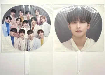미개봉 새상품 SEVENTEEN 원우 부채 피켓 HARE 단체