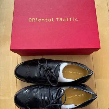 ORiental TRaffic 윙 팁 레이스업 슈즈 로퍼