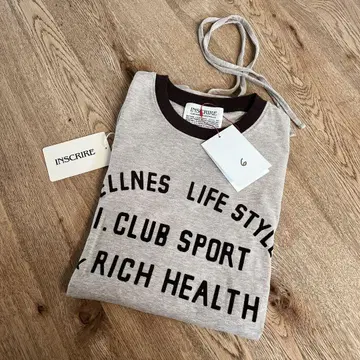 [ INSCRIRE ] WELLNESS BACK OPEN TEE/티셔츠