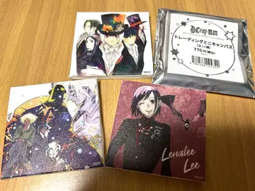 D.Gray-man 원화전 미니 캔버스 3종, 미니 파일 세트