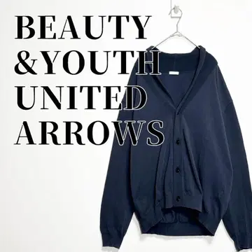 BEAUTY&YOUTH 빅 사이즈 LL 숄카라 가디건 항균 탈취