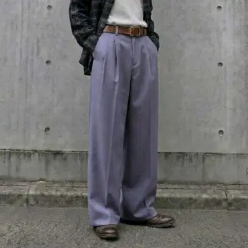 [초와이드] [레어 컬러] 와이드 슬랙스 90's 아카이브