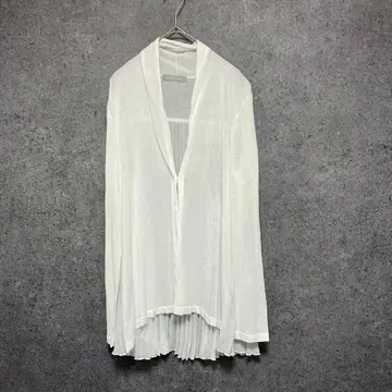 DAMA collection 레이온 얇은 소재 가디건 L 플리츠