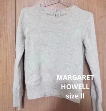 MARGARET HOWELL 니트 스웨터 캐시미어 울
