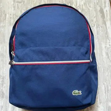 [ 무료배송 ] LACOSTE 라코스테 럭색 네이비 로고