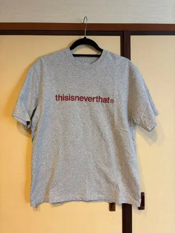 thisisneverthat T셔츠 그레이 S 네버댓