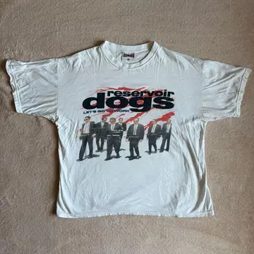 90s 레저보아 도그스 t셔츠