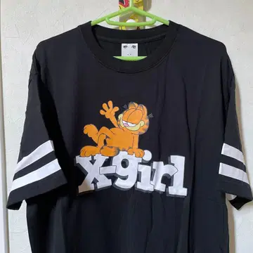 X-girl Garfield 콜라보 티셔츠 원피스