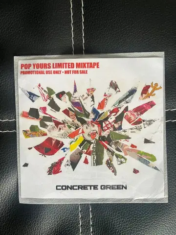POP YOURS LIMITED MIXTAPE CONCRETE GREEN