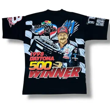 chase daytona500 USA제 90s 셔츠 1998 aop