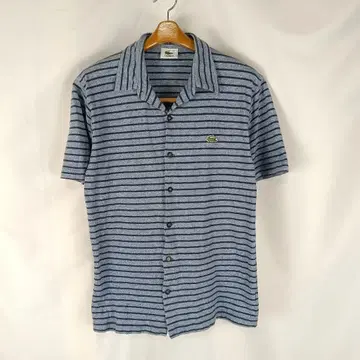 LACOSTE 반팔 셔츠 3 코튼 보더 B6052