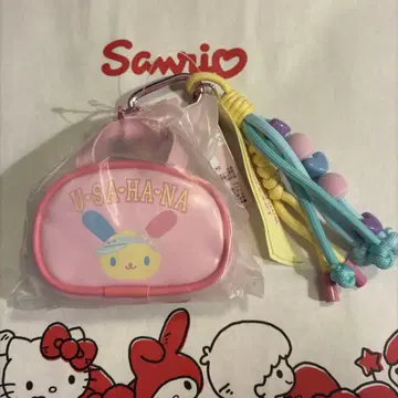 SANRIO GIRLS' TENNIS CLUB 미니 파우치 포함 참 우사하나