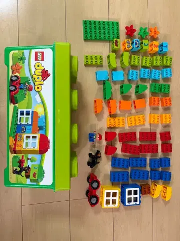 LEGO Duplo 블록 세트 다색 수납 케이스 포함