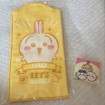 치이카와 흡수 보틀 타월 토끼