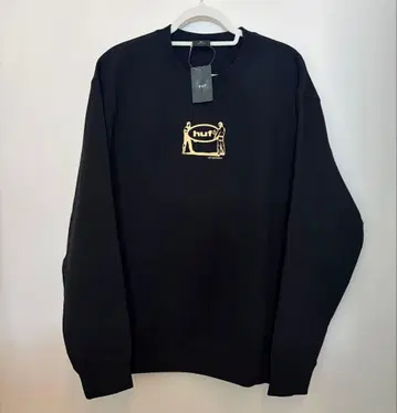 HUF 맨투맨 트레이닝복 블랙