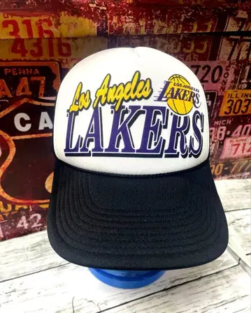 [ 새상품급 ] LA lakers 트래커 메쉬 캡 해외 별주품