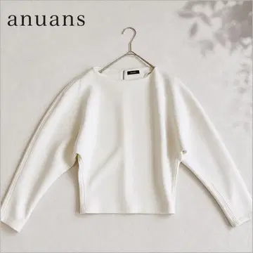 극미품 anuans 던보 풀오버 F 아이보리
