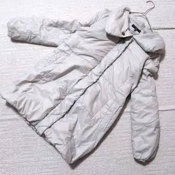 [ 새상품급 ] laf - 라에프 다운 코트 볼륨 옷깃 베이지 계열 2SM 상당