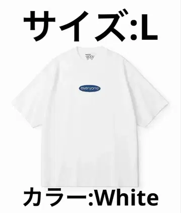 everyone j.30000 oval tee shirt L