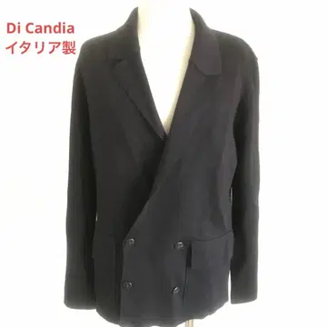 Di Candia 이탈리아제 네이비 컬러 더블 브레스트 테일러드 자켓