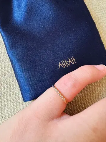 AHKAH 핑키링 여성용