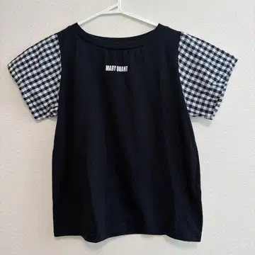 [새상품급] MARY QUANT 마리콴트 깅엄 체크 T셔츠 M