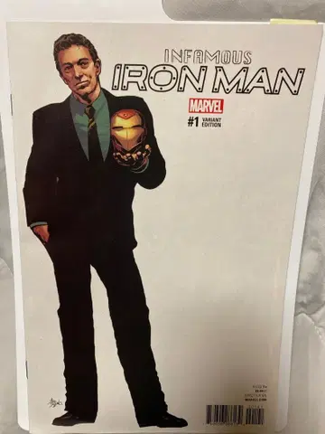 INFAMOUS IRON MAN #1 닥터 둠 아메리칸 코믹스 리프