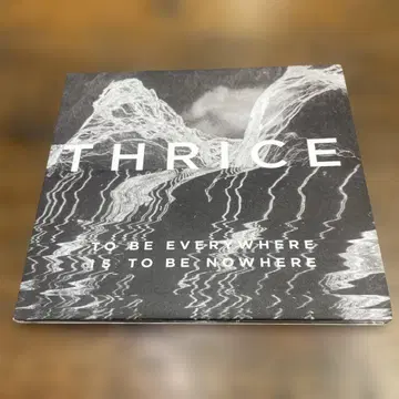 [ 단종 ] THRICE / TO BE EVERYWHERE IS TO BE