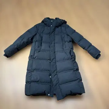 GUESS 다운 코트 롱 블랙 XL