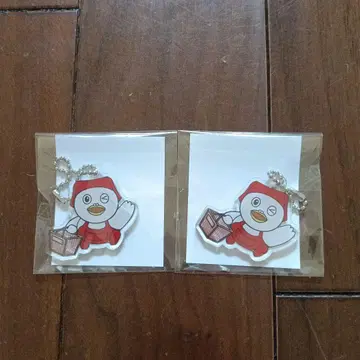 야오코 야포 아크릴 키링 2개 세트