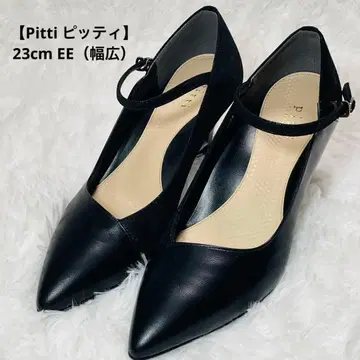Pitti 피티 펌프스 스트랩 23cm 스틸레토 EE 블랙