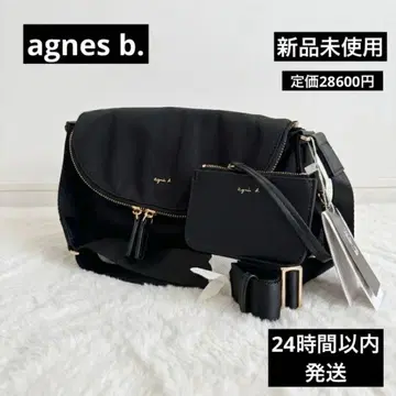 [택 포함 새상품] 에네스베 agnes.b 숄더백 카드 홀더 포함