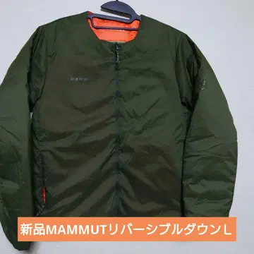 새상품 MAMMUT 리버서블 다운 L