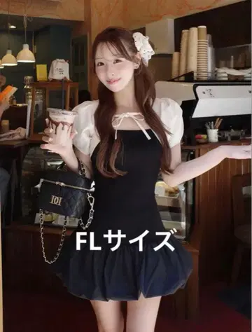 Darich 다리치 볼레로 세트 벌룬 미니 원피스 FL 사이즈