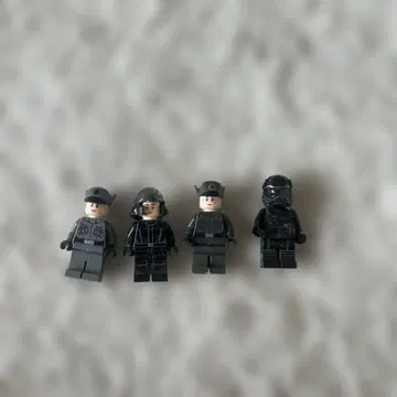 [정품] LEGO 스타 워즈 미니 피규어 4체 세트