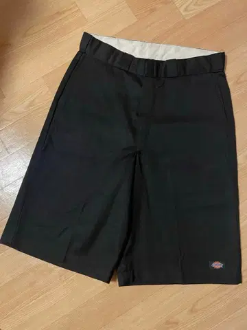 [레어] Dickies 루즈핏 하프 팬츠 블랙 W34 멕시코 제조