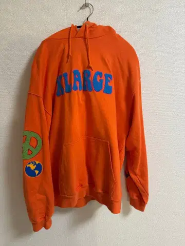 XLARGE 오렌지 후디 XL